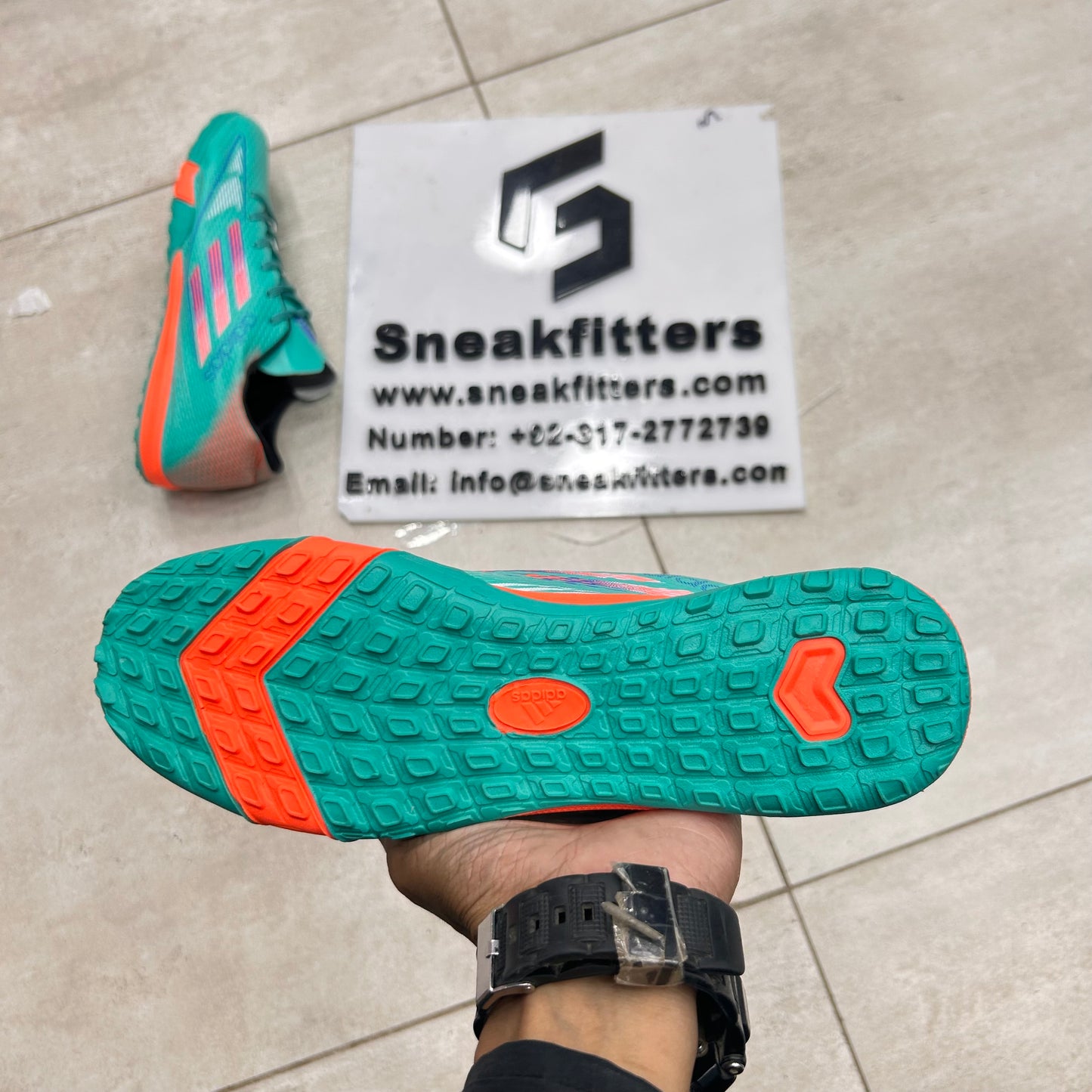 Football - Adid Gripper - Sea Green