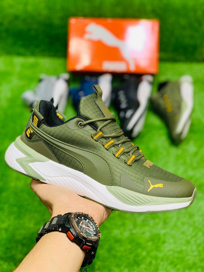 Puma - Anzarun Cage Sneaker - Olive Green