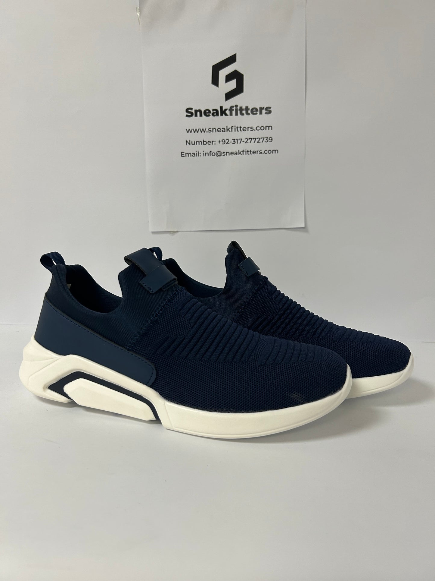 Armni - Casual Sneakers - Blue 2.0 (Premium)