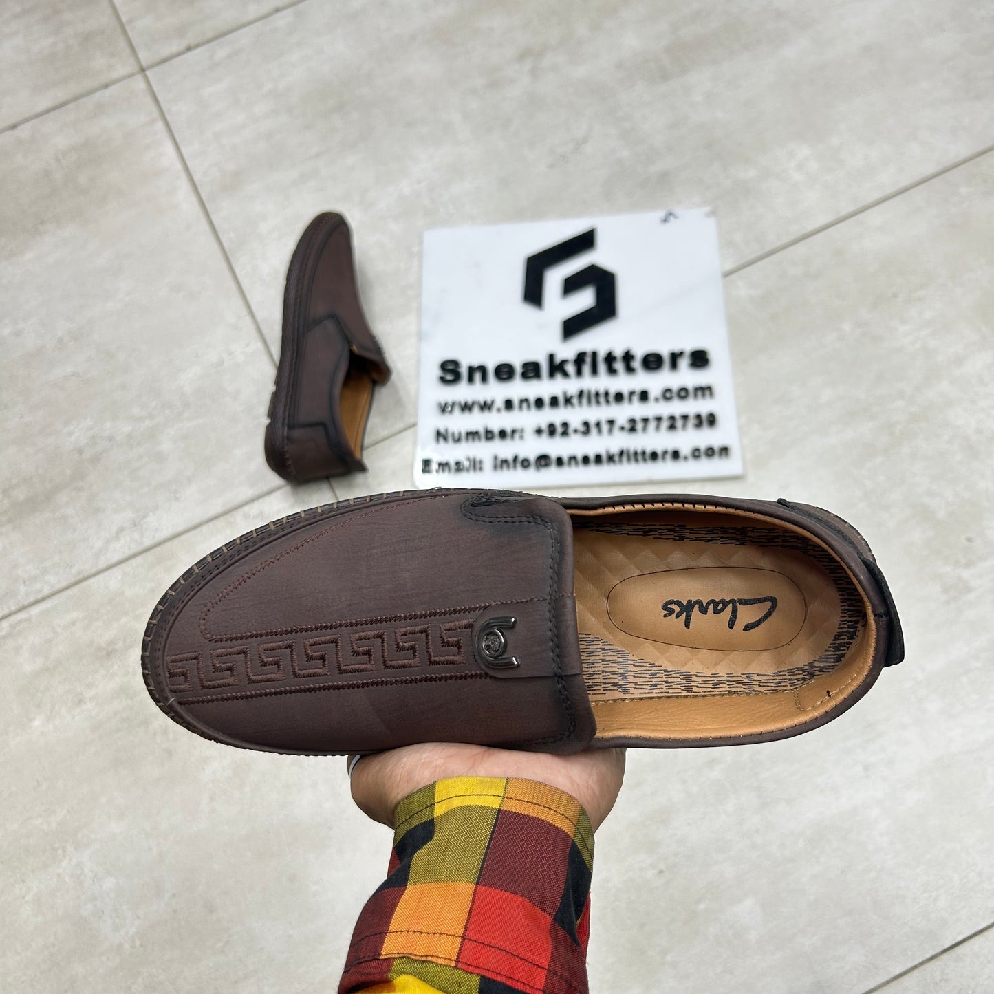 Clarks Shoes - D6 - Brown