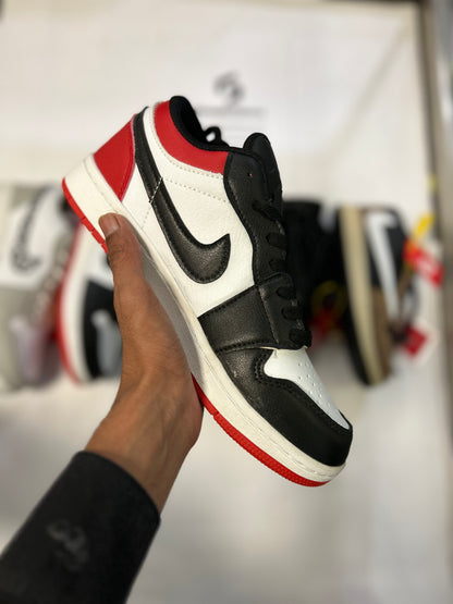 Ar Jdn 1 Low - Gym Red Black Toe (Premium)