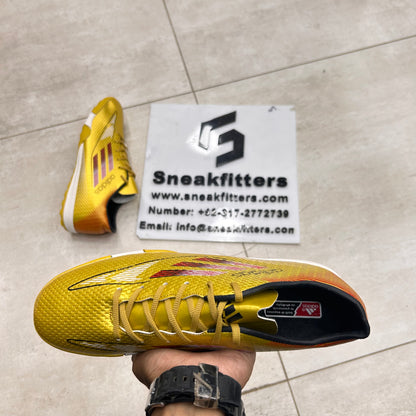 Football - Adid Gripper - Gold with Red