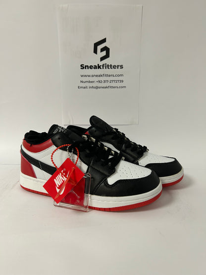 Ar Jdn 1 Low - Gym Red Black Toe (Premium)