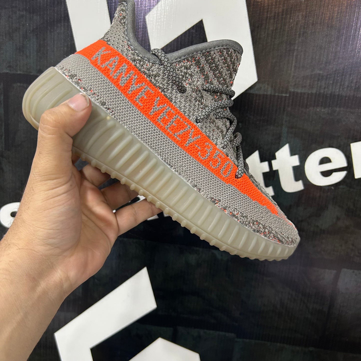 Kanye- Yeezy 350 - Grey Orange