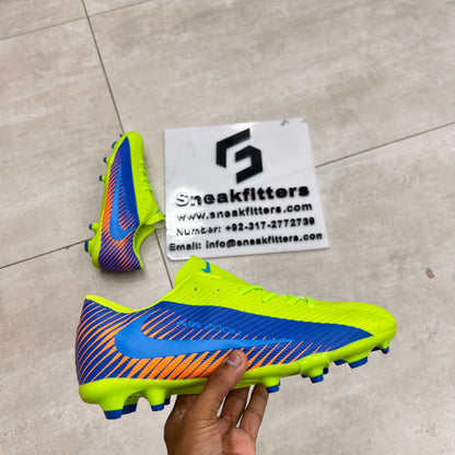 Football - NK Air Zoom - Toe -  Green with Blue tick