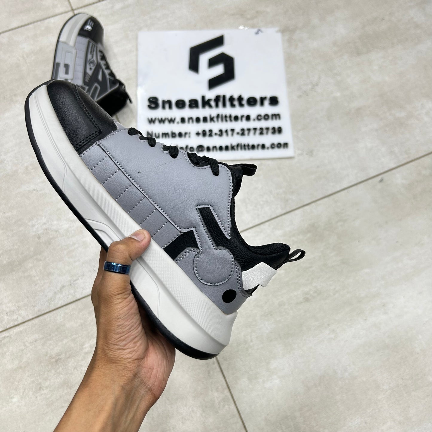 Fashion - JIE MA 80 - Gray