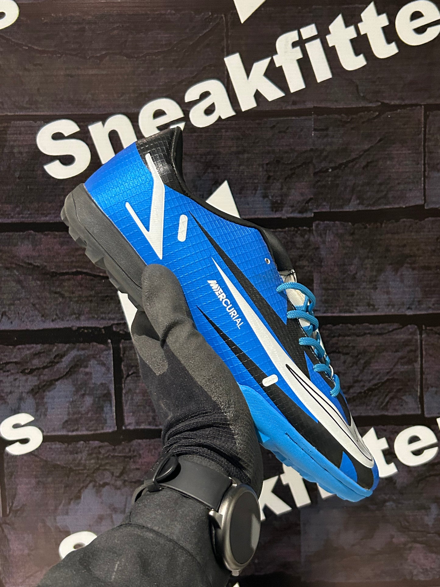 NKE - Football Boots - Blue with White Tick