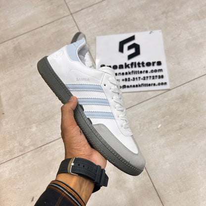 AD - Smba -  White with Blue 2nd 2.0