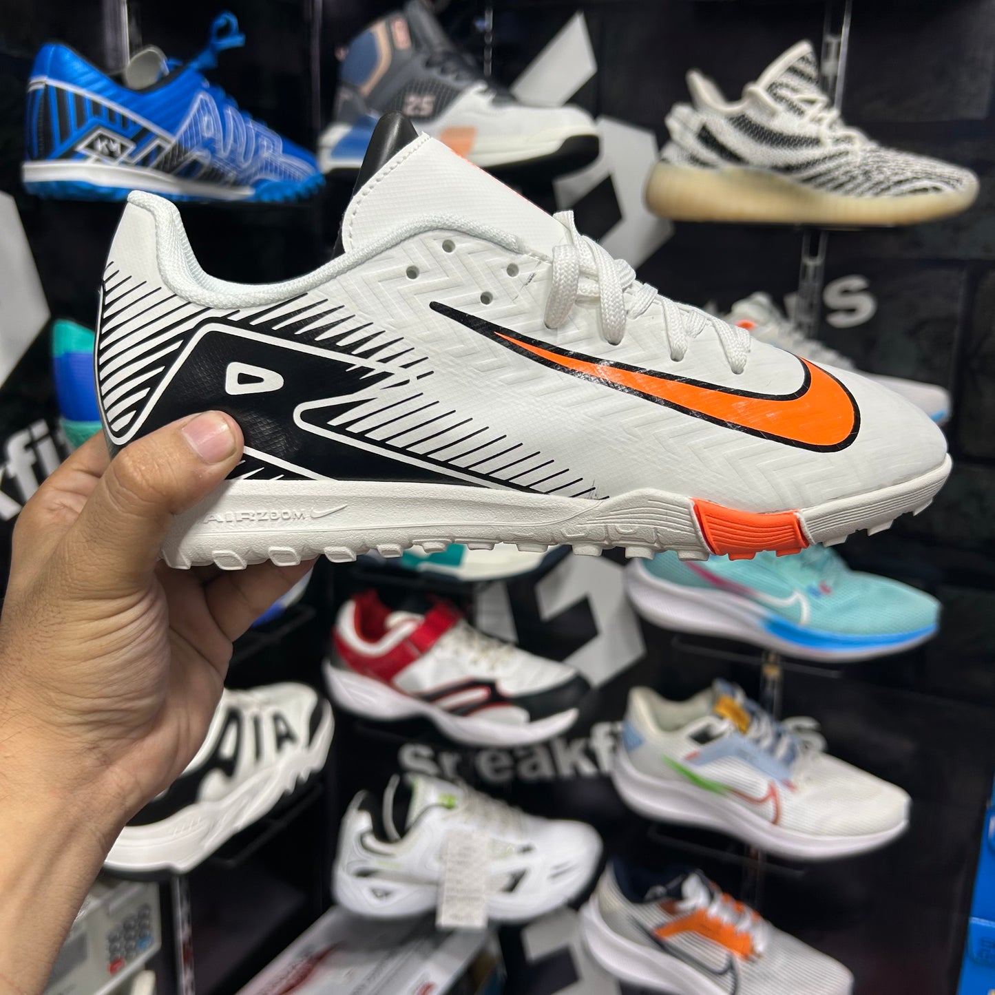 NKE - Mercurial Vapor - Grippers - White