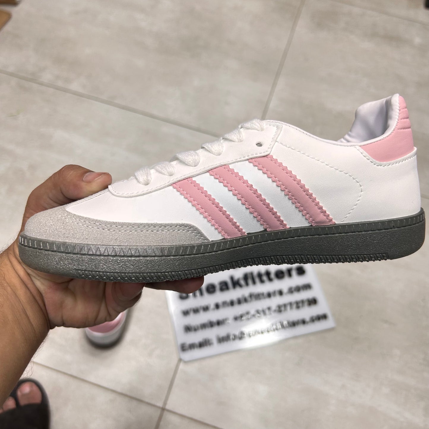 Adid - Samba - Pink with White