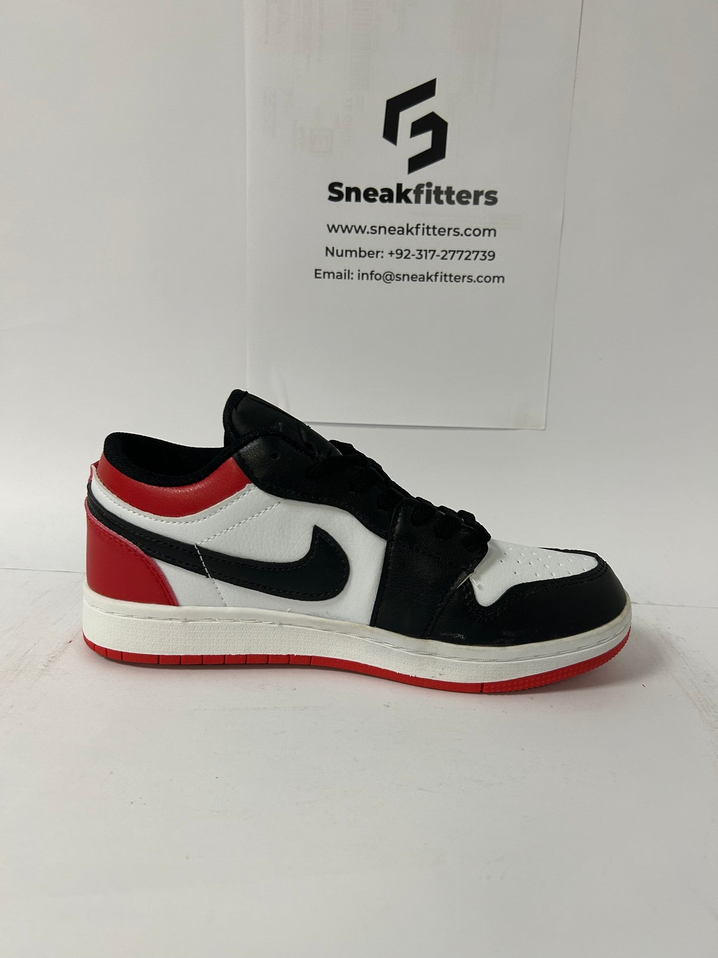 Ar Jdn 1 Low - Gym Red Black Toe (Premium)