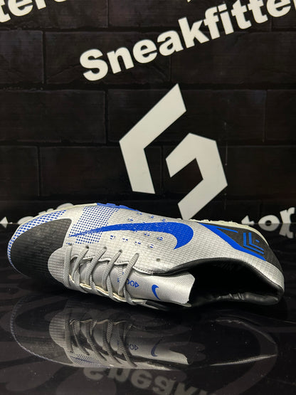 NKE - Football Boots - Silver With Blue