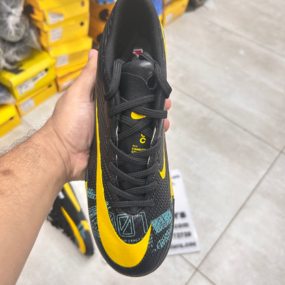 Football - NK Mercurial - Gripper -  Black Yellow