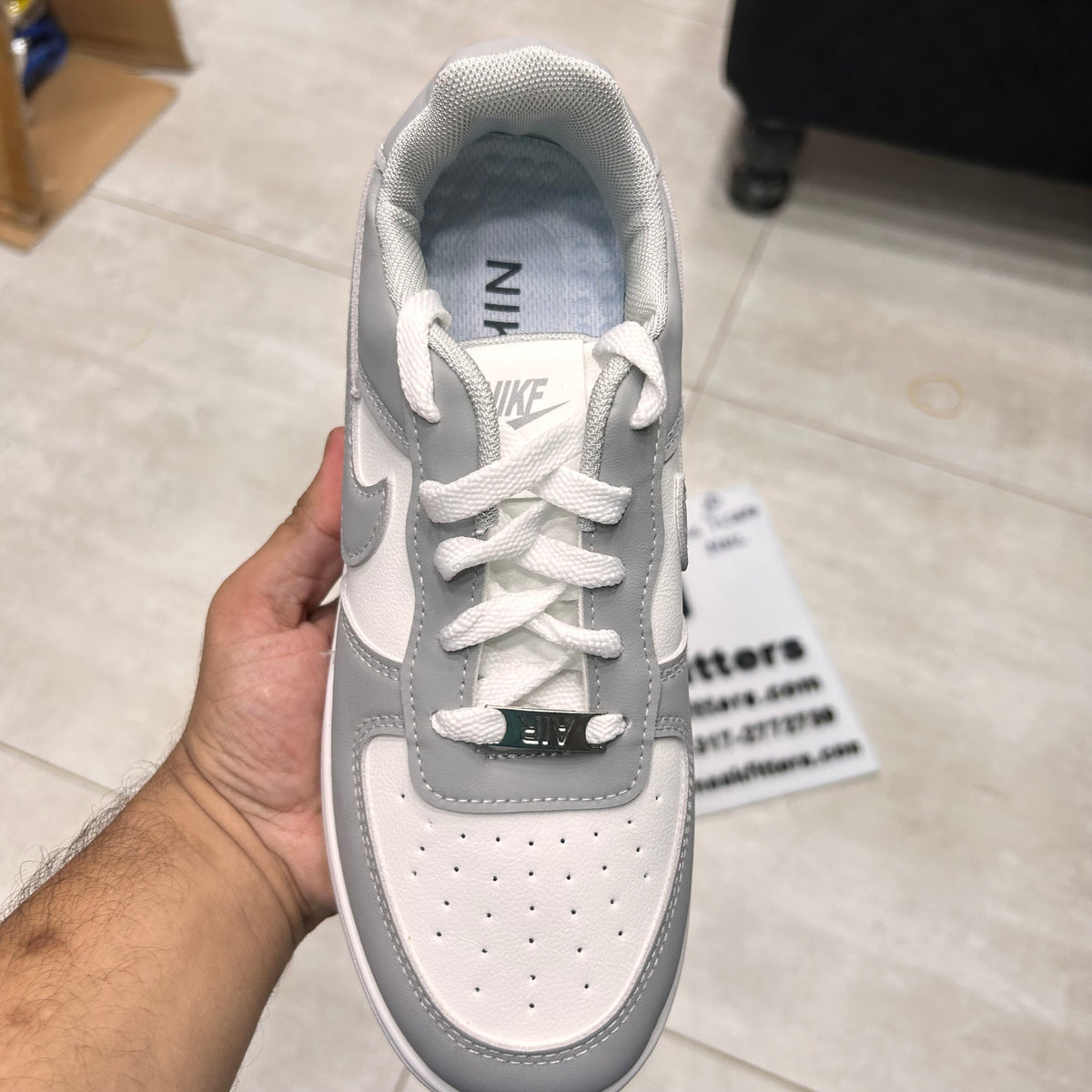 AF1 - NIKF - Gray