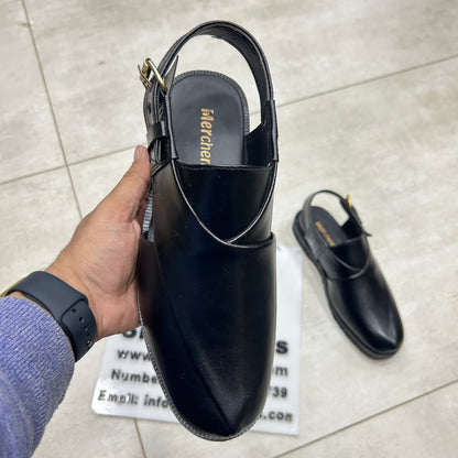 Peshawari Sandel - Black