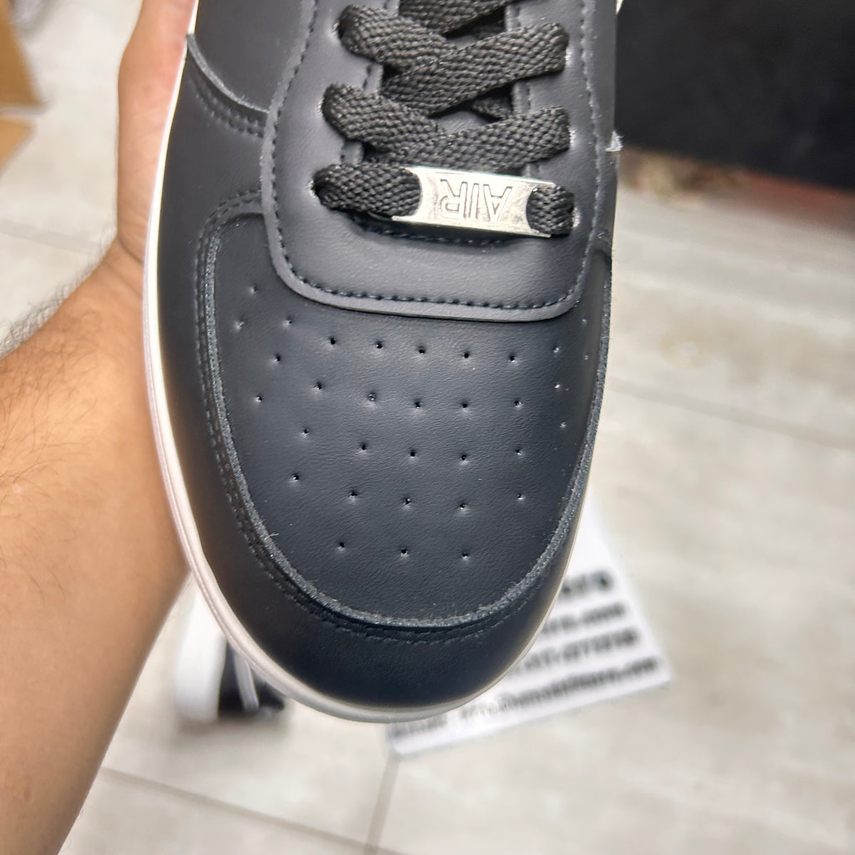 AF1 - NIKF - Black White