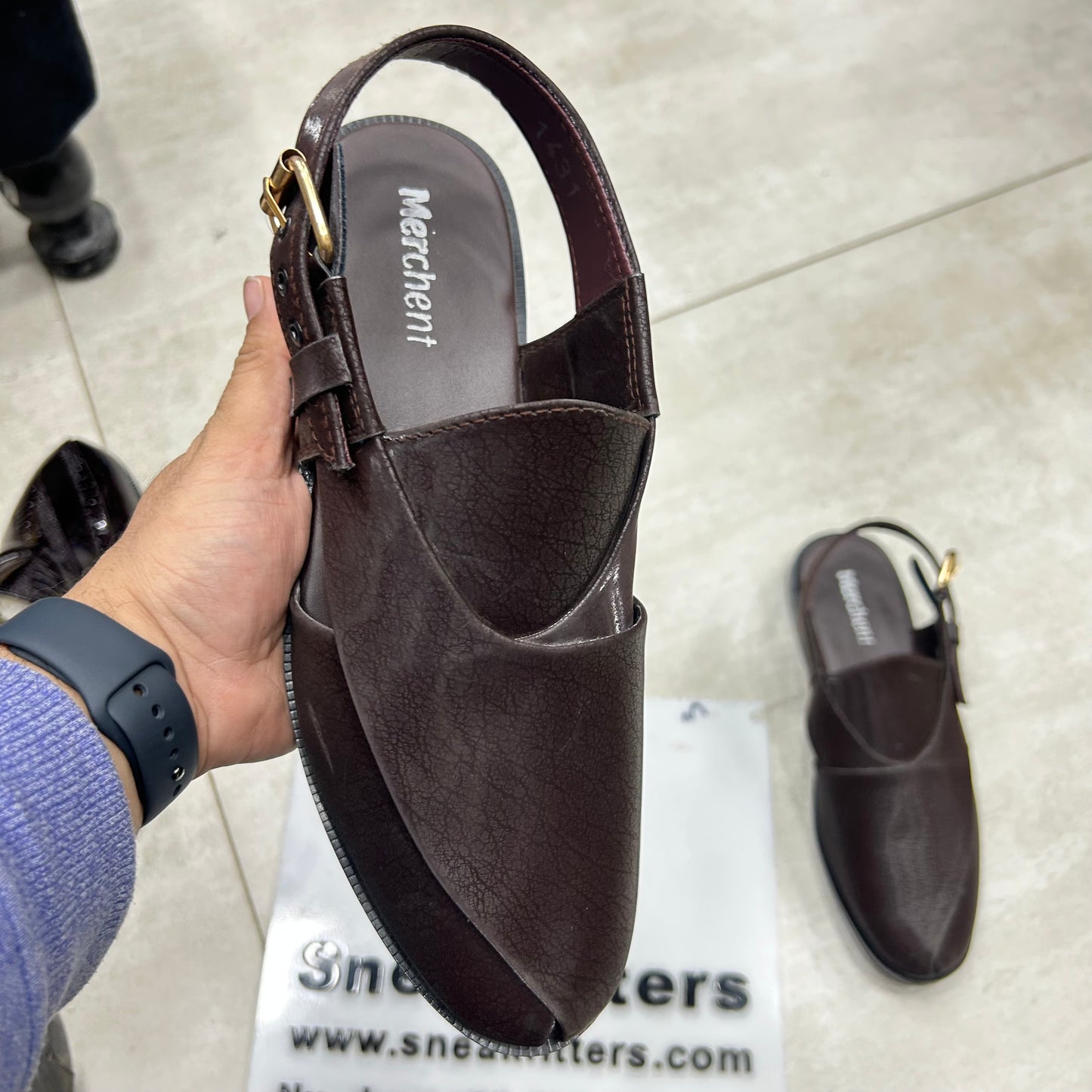Peshawari Sandel - D2 - Brown