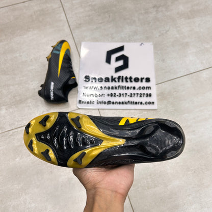 Football - NK Mercurial - Toe -  Black Yellow