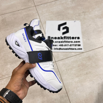QJ  - Sport Gripper - White with blue