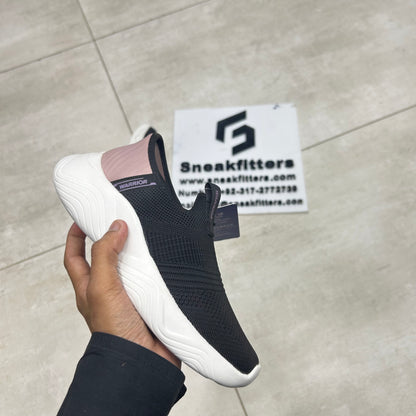 Warrior - Slipins - Black with Pink