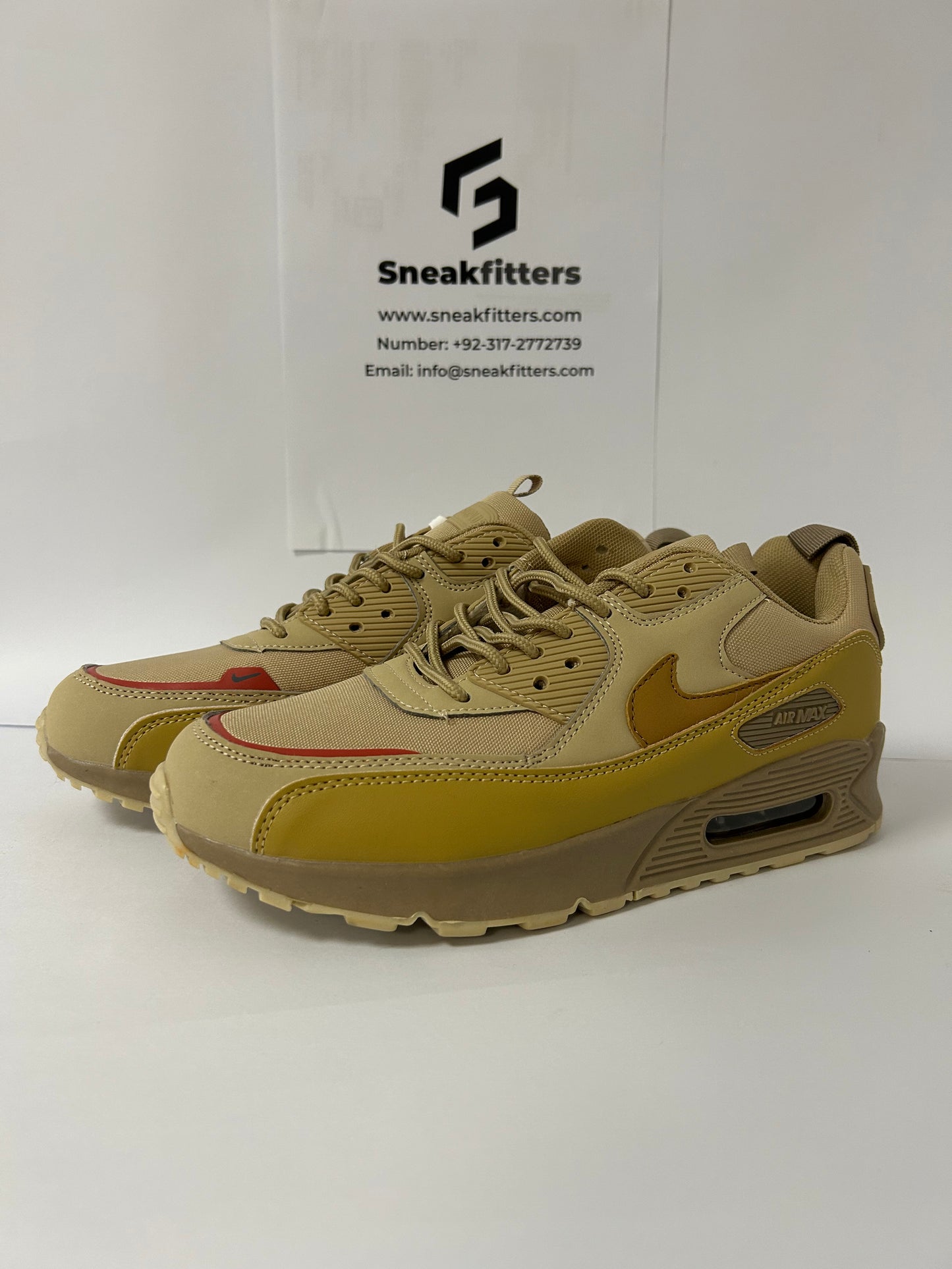 NKE Air Max 90 - Premium - Khaki