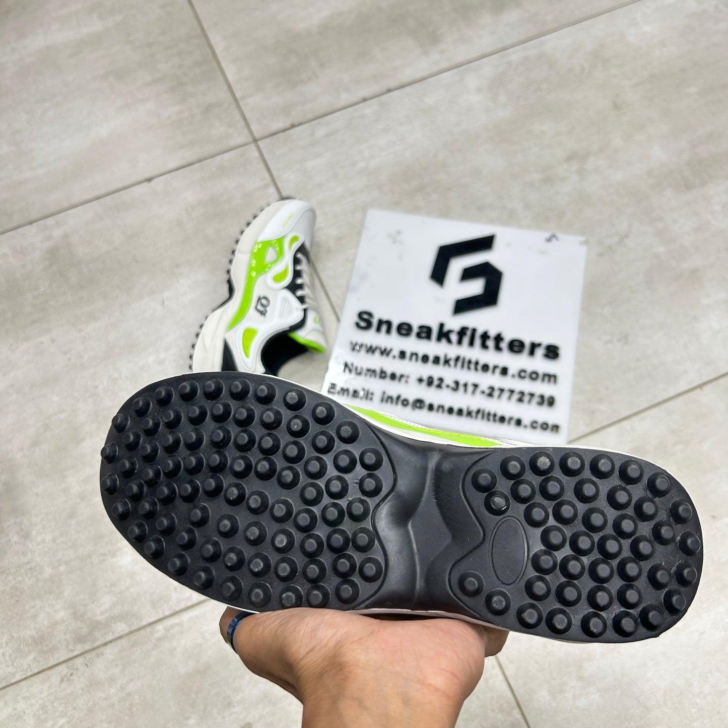 QJ  - Gripper - Green White
