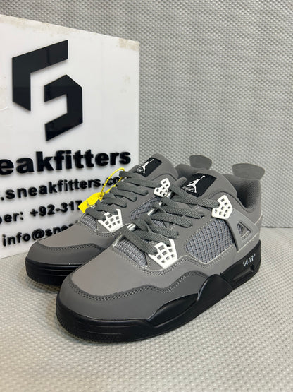 AR JDN 4 - Retro -  (WS) - Gray with White