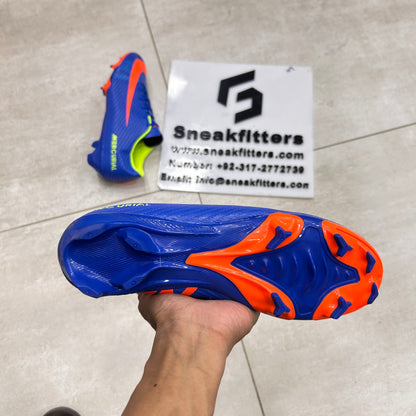 Football - NK Mercurial - Toe -  Blue with Orange Tick