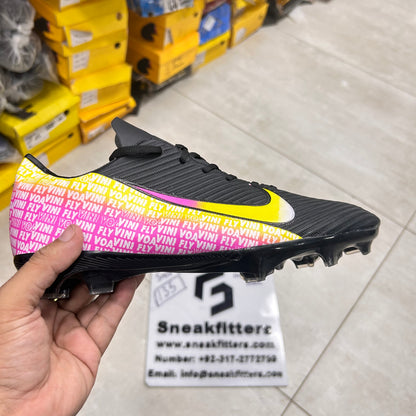 Football - NK Voavini Fly - Toe - Black with Pink Green