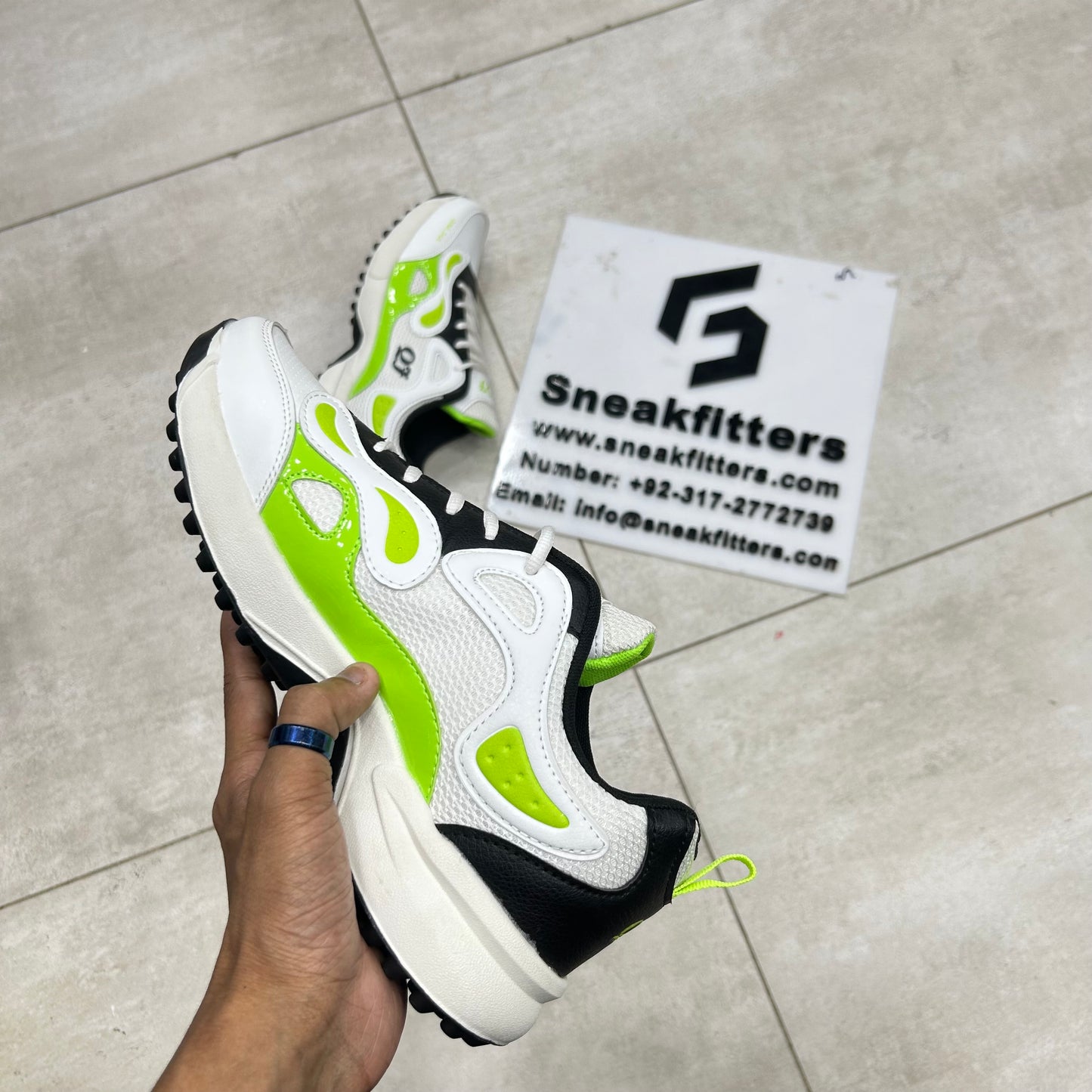 QJ  - Gripper - Green White