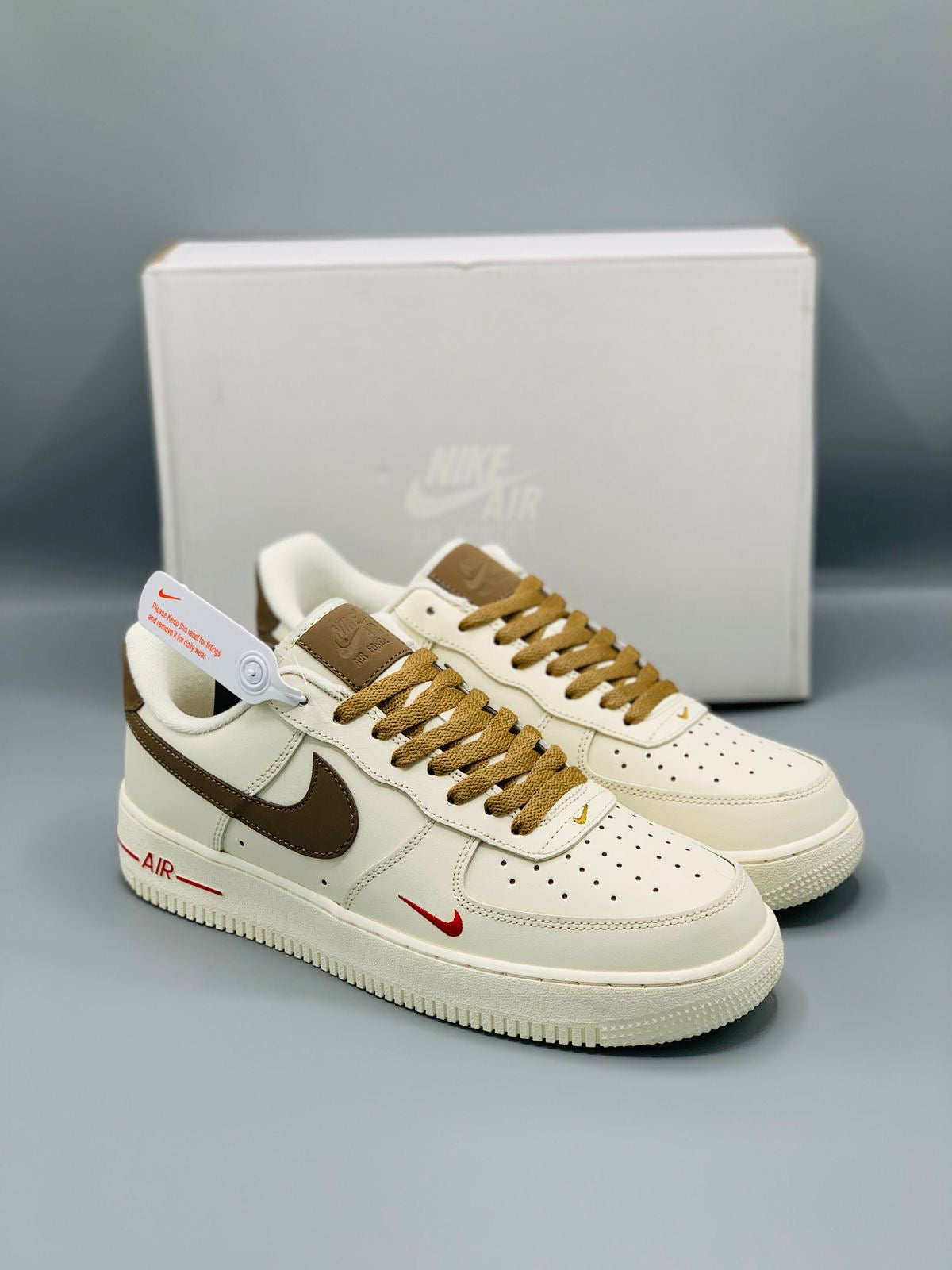 AF 1 Cream Brown (DOT PERFECT PREMIUM BATCH)