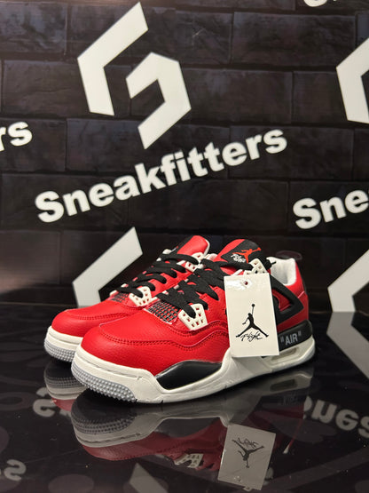 AR JDN 4 - Retro - Red with White (Premium)