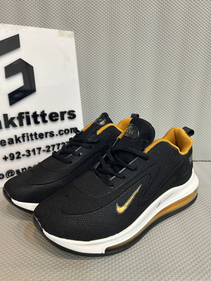 NKE Air Max 720 - Black Golden