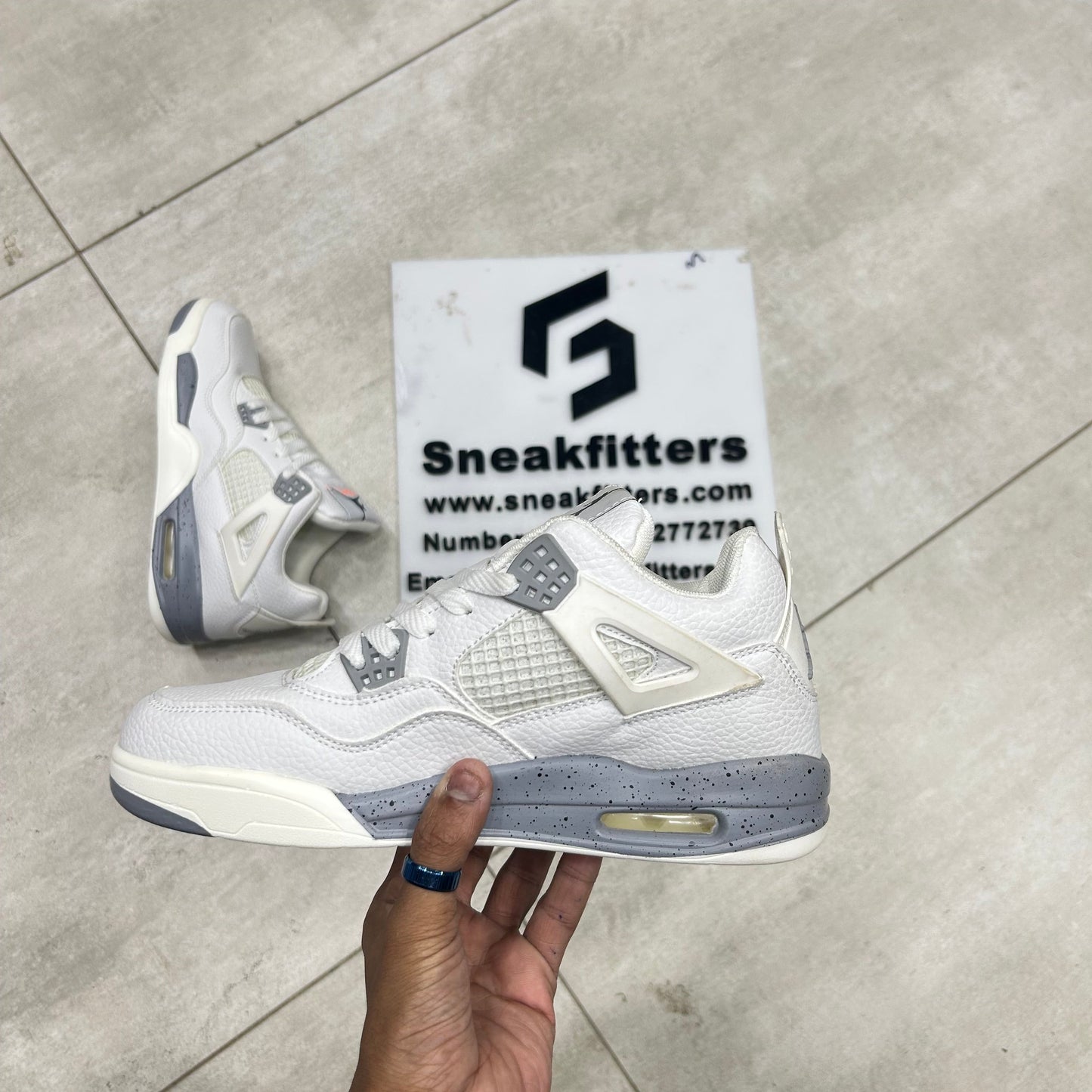 AR JDN 4 - Retro - White Oreo