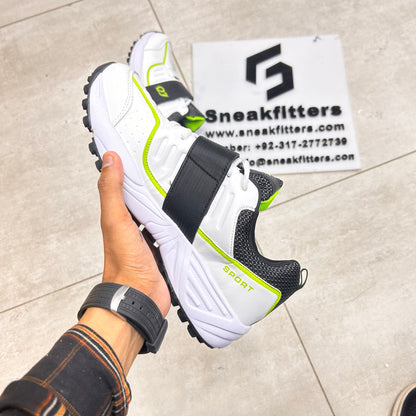 QJ  - Sport Gripper - White with Green