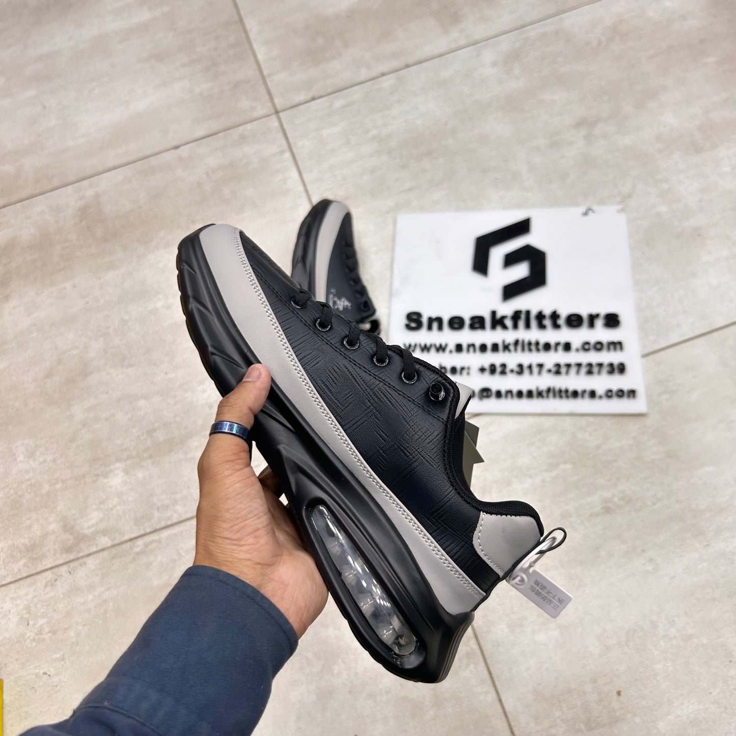Fashion -  1st Running - Black Gray