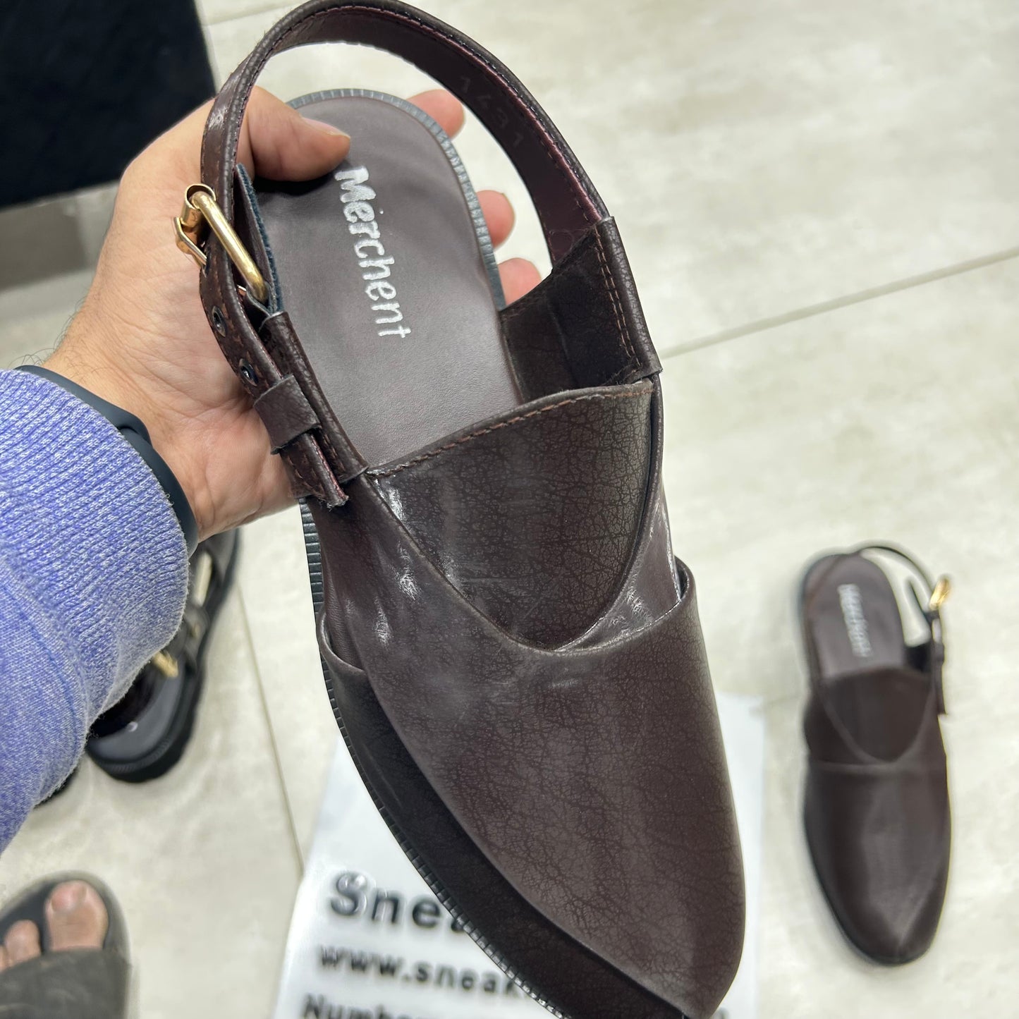 Peshawari Sandel - D2 - Brown