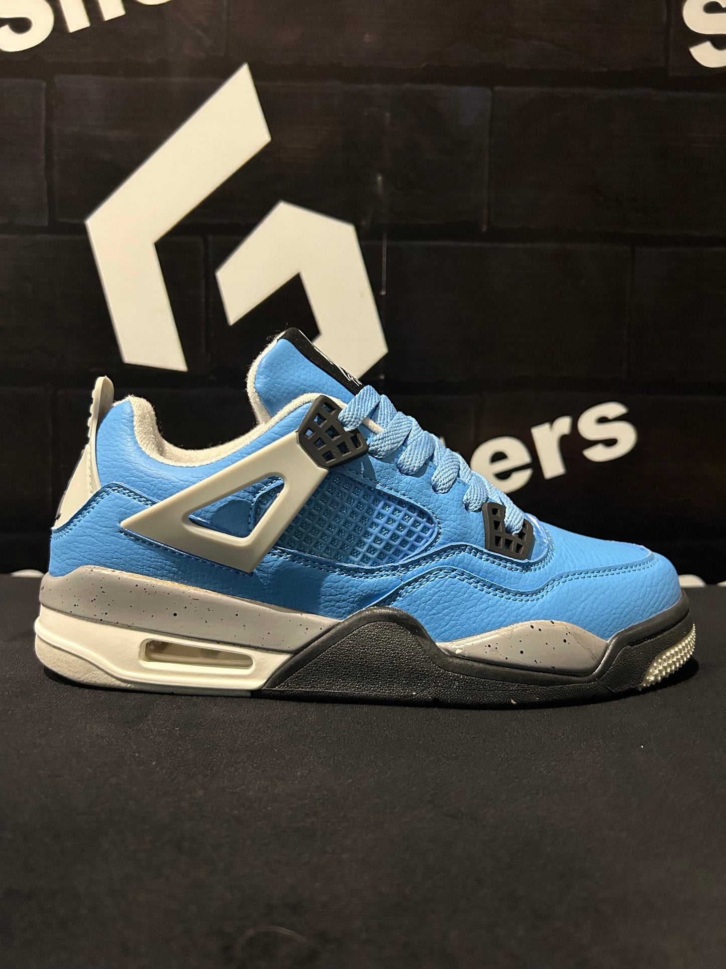 AR JDN 4 - Retro - Blue with White (Premium)