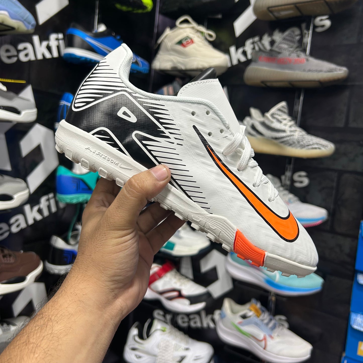 NKE - Mercurial Vapor - Grippers - White
