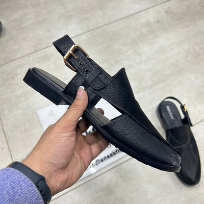 Peshawari Sandel - D2 - Black