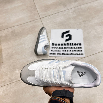 AD - Smba -  White with Blue 2nd 2.0