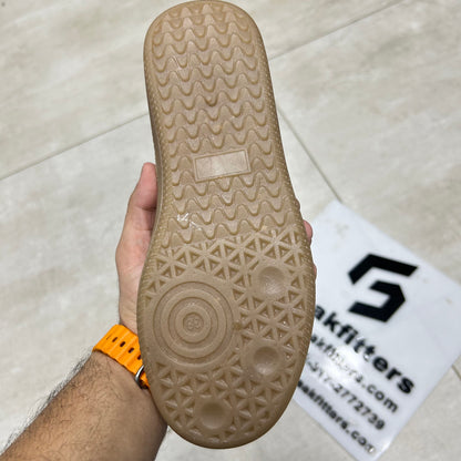 Adid - Samba - White with Brown