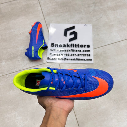 Football - NK Mercurial - Toe -  Blue with Orange Tick