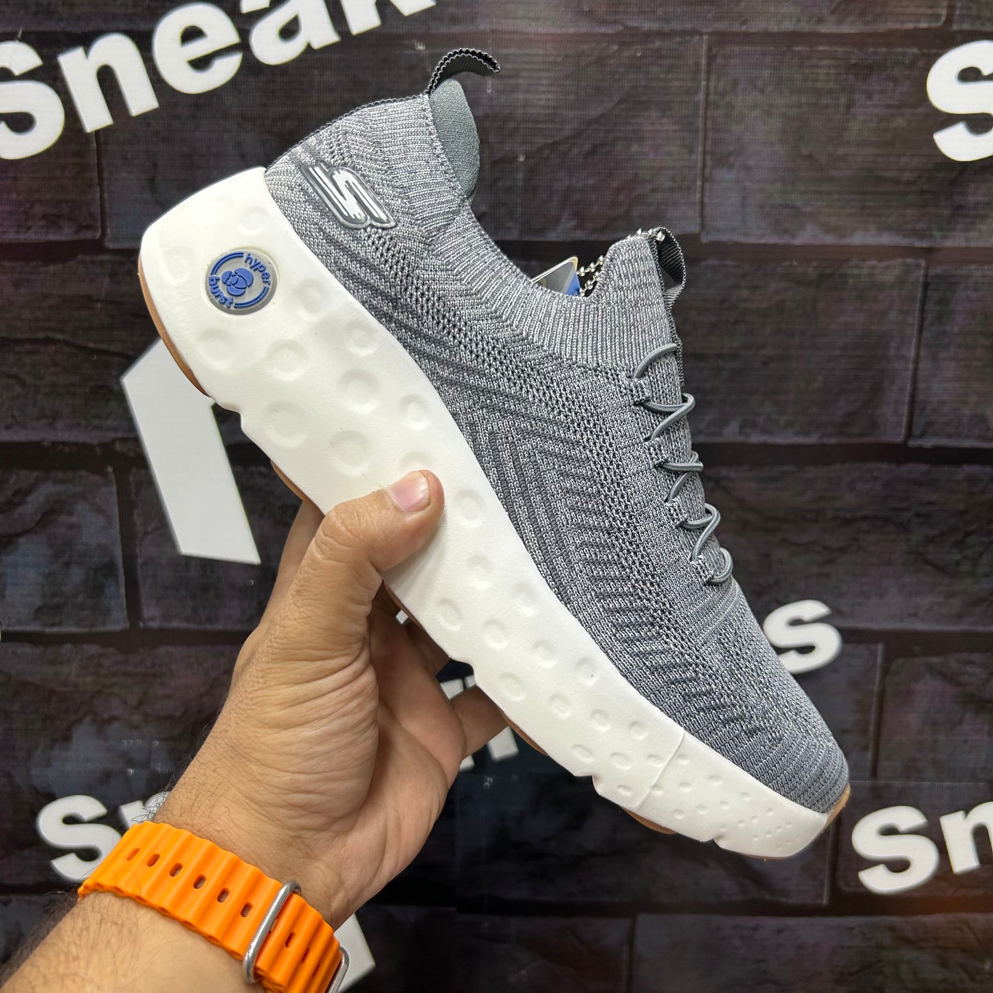 Skechers - GY - Hyper Burst - Gray
