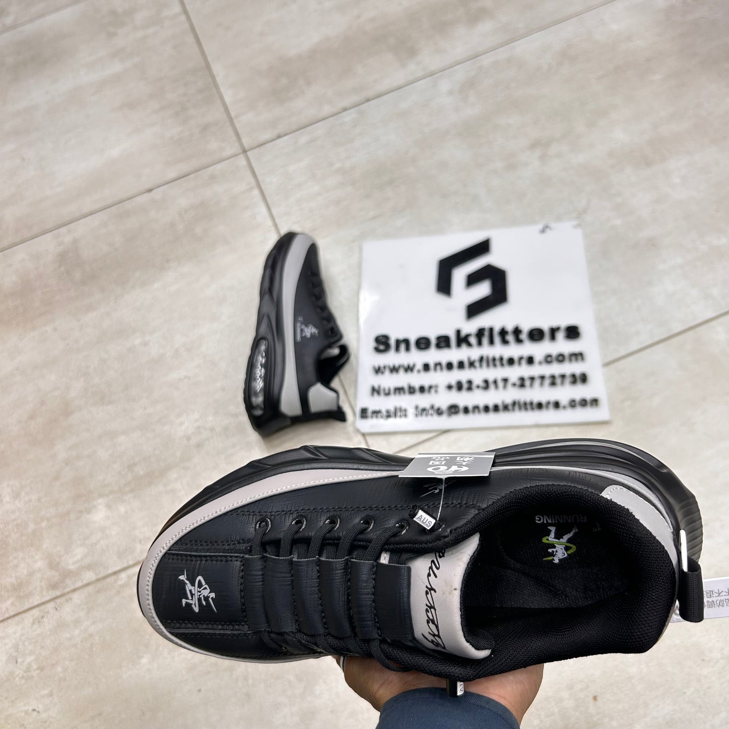 Fashion -  1st Running - Black Gray