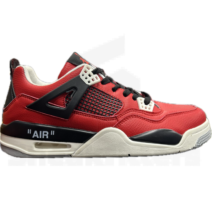 AR JDN 4 - Retro - Red with White (Premium)