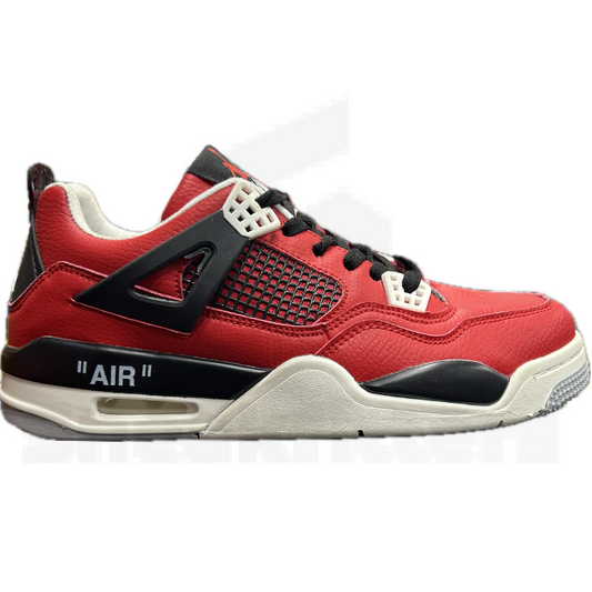 AR JDN 4 - Retro - Red with White (Premium)