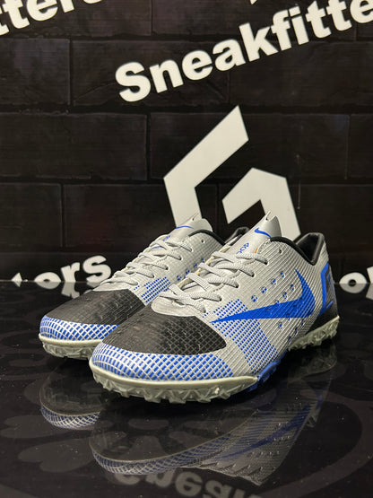 NKE - Football Boots - Silver With Blue