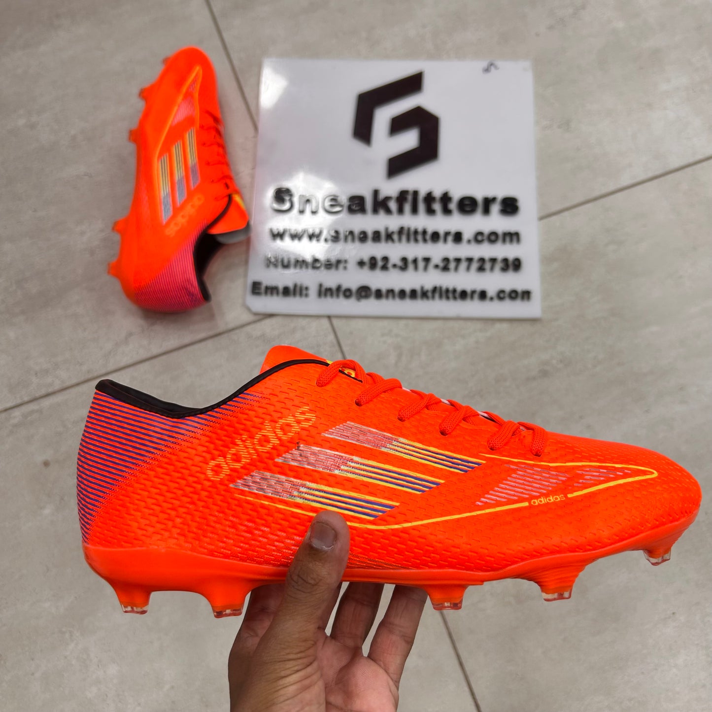 Football - Adid - Toe -  Orange