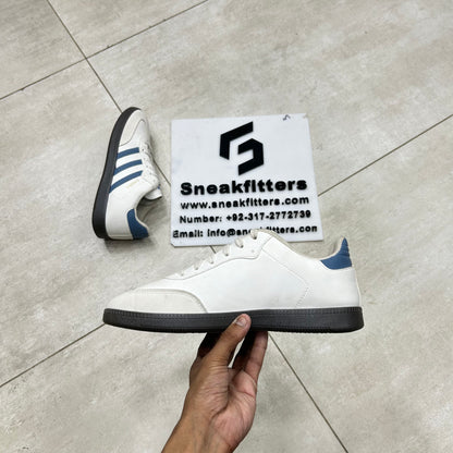 AD - Smba -  White with Blue 2nd